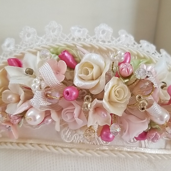 Handmade girls headpiece - Picture 4 of 5